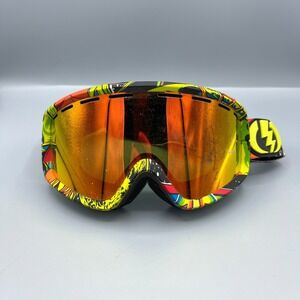 Electric Visual EG1 Snowboarding Ski Goggles Mens Multicolor Printed Full Rim